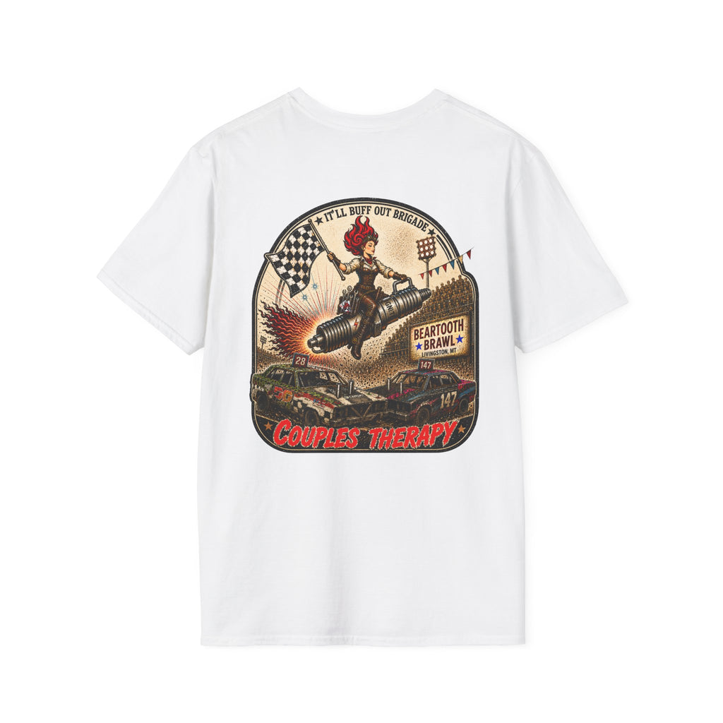 "Go Fast Don't Die" Derby Graphic T