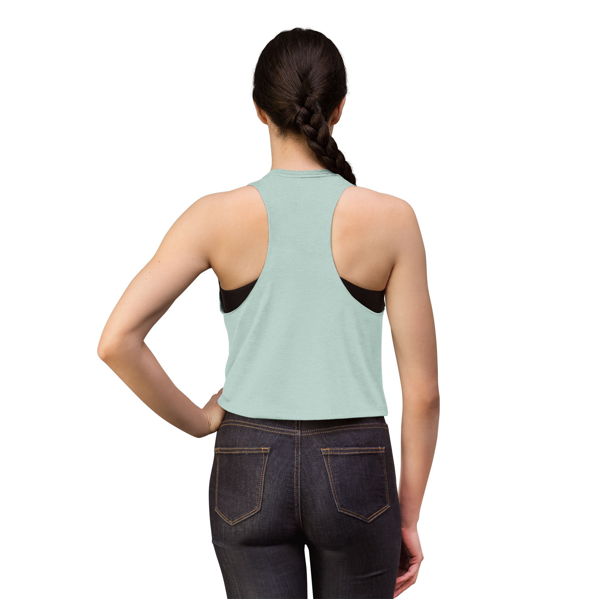 Country Sunset Crop Top — "Play Something Country" Graphic