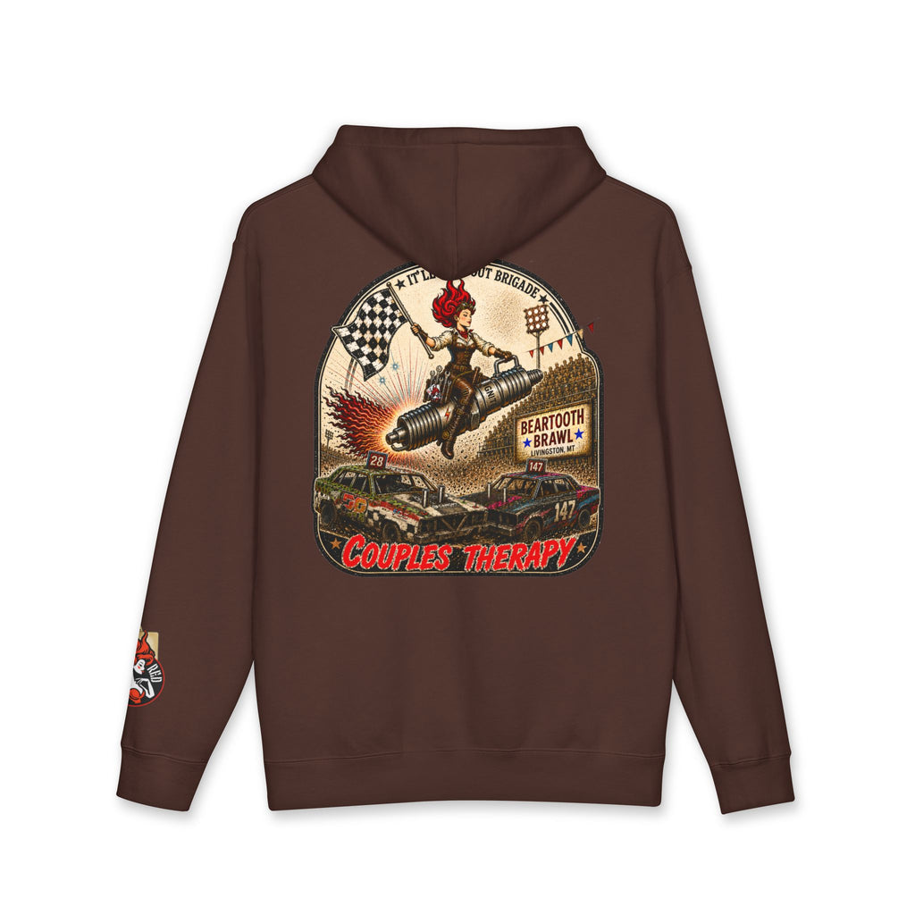 Hot Head Red Vintage "Go Fast Don't Die" Hoodie