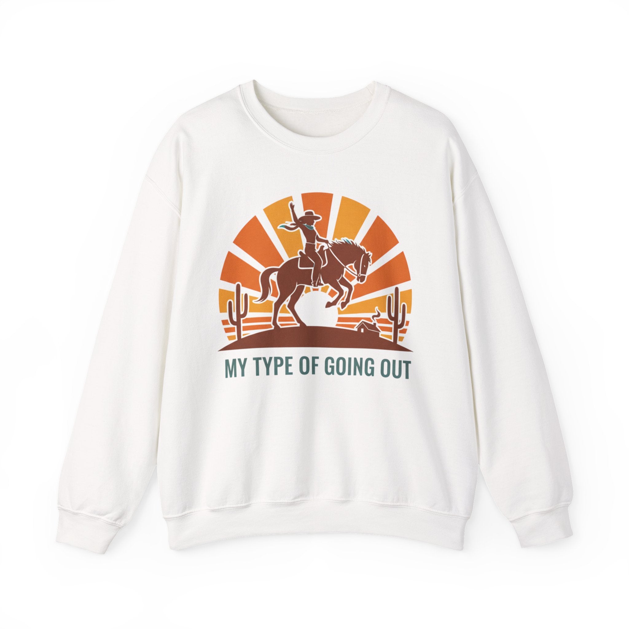 "My Type of Going Out" Crew Neck | Sweater