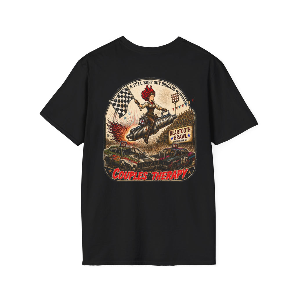"Go Fast Don't Die" Derby Graphic T