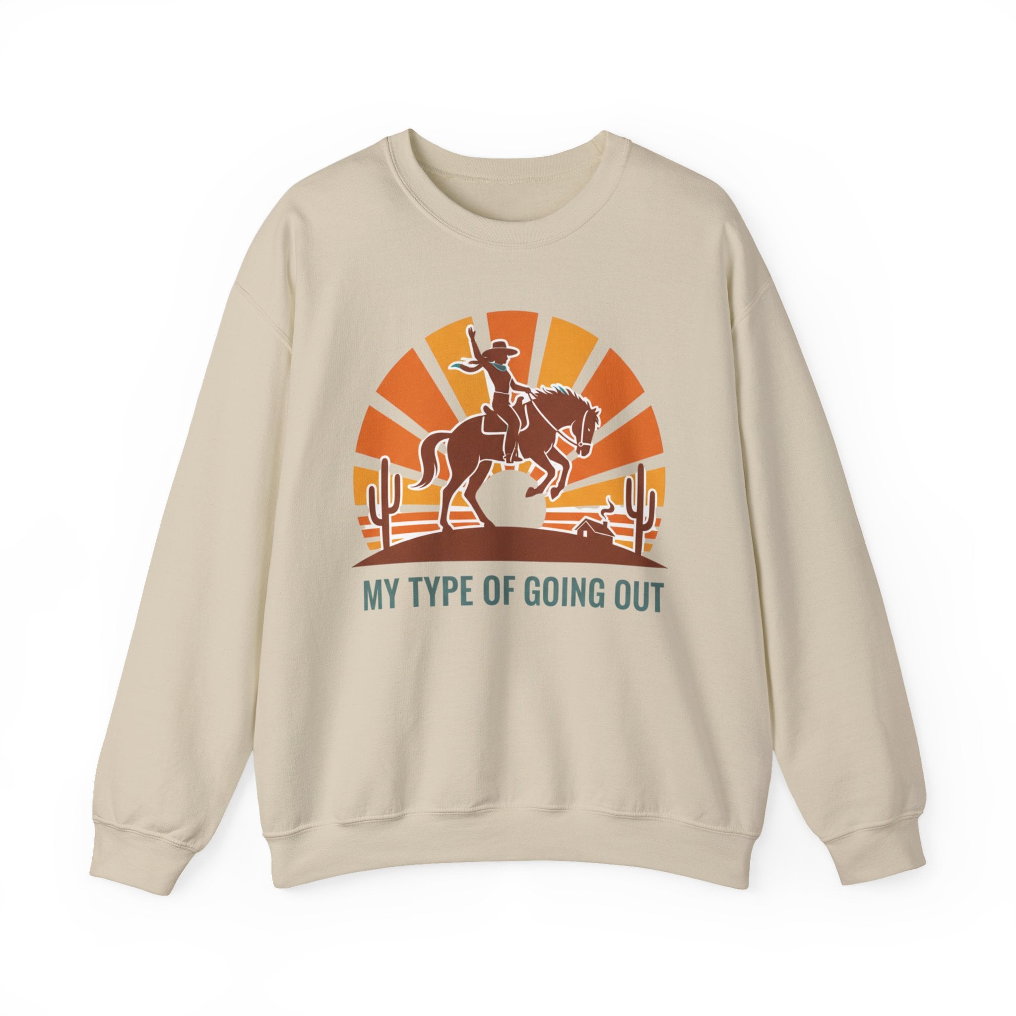 "My Type of Going Out" Crew Neck | Sweater