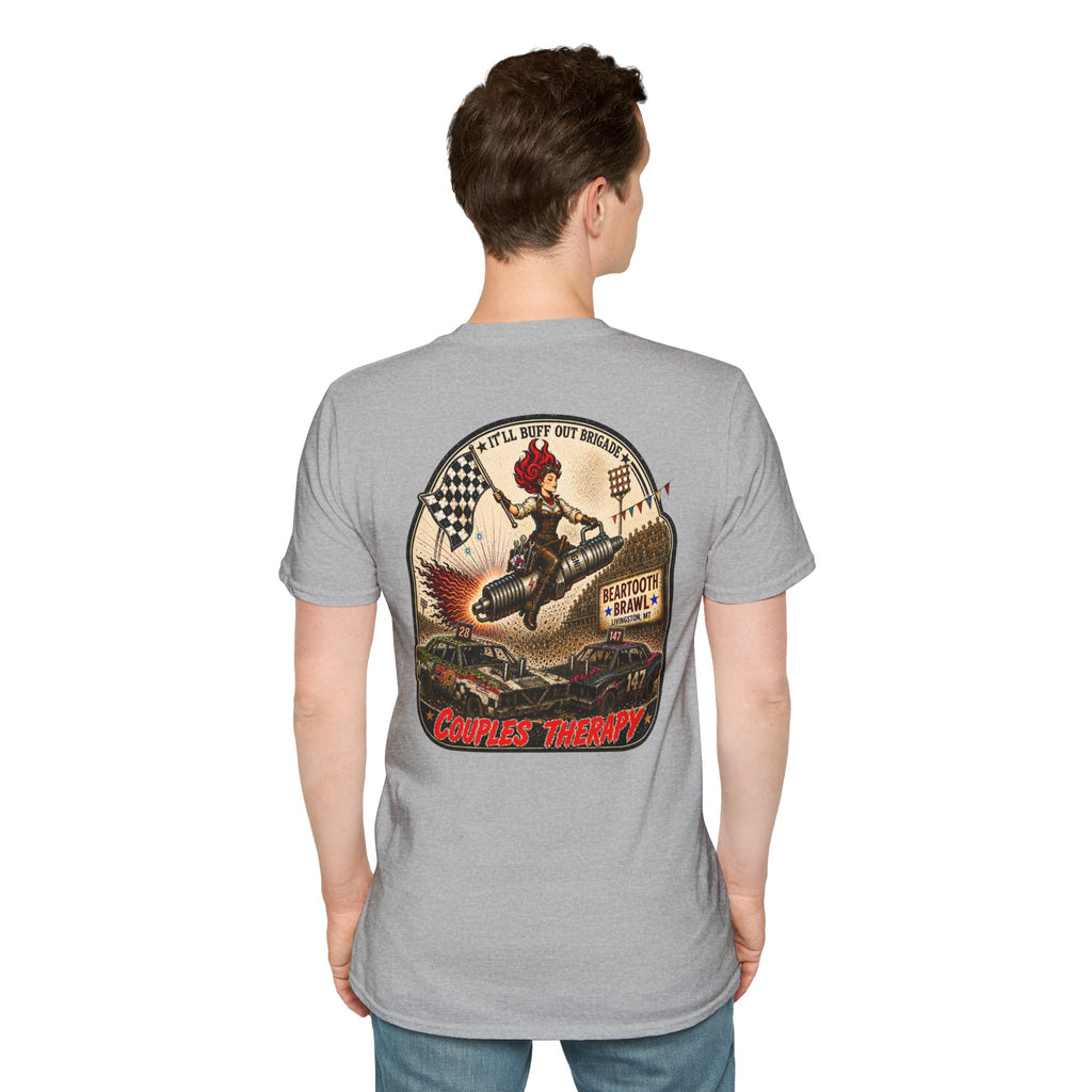 "Go Fast Don't Die" Derby Graphic T