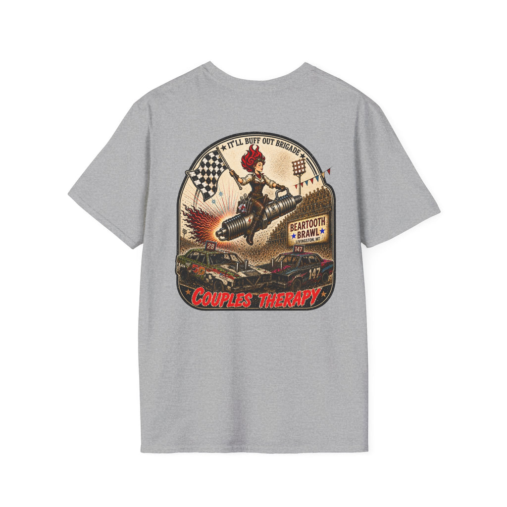 "Go Fast Don't Die" Derby Graphic T