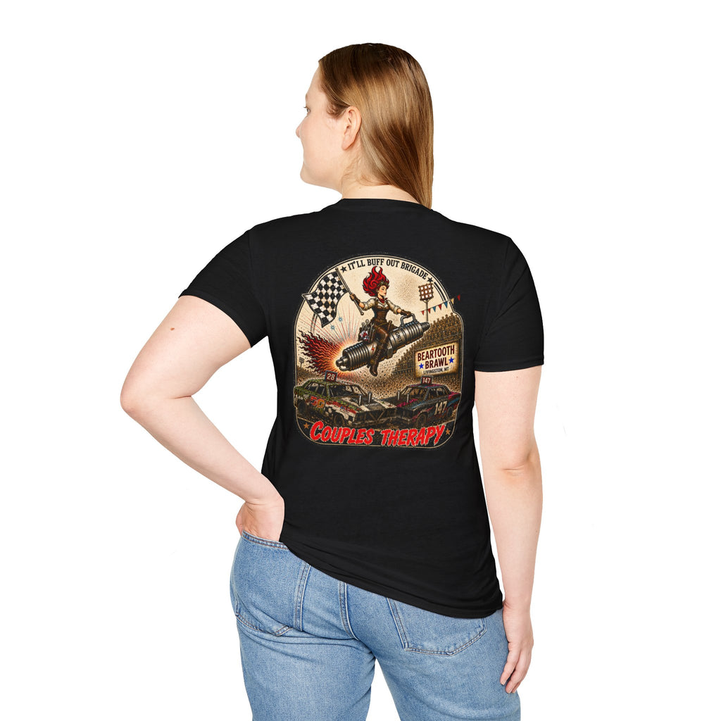 "Go Fast Don't Die" Derby Graphic T