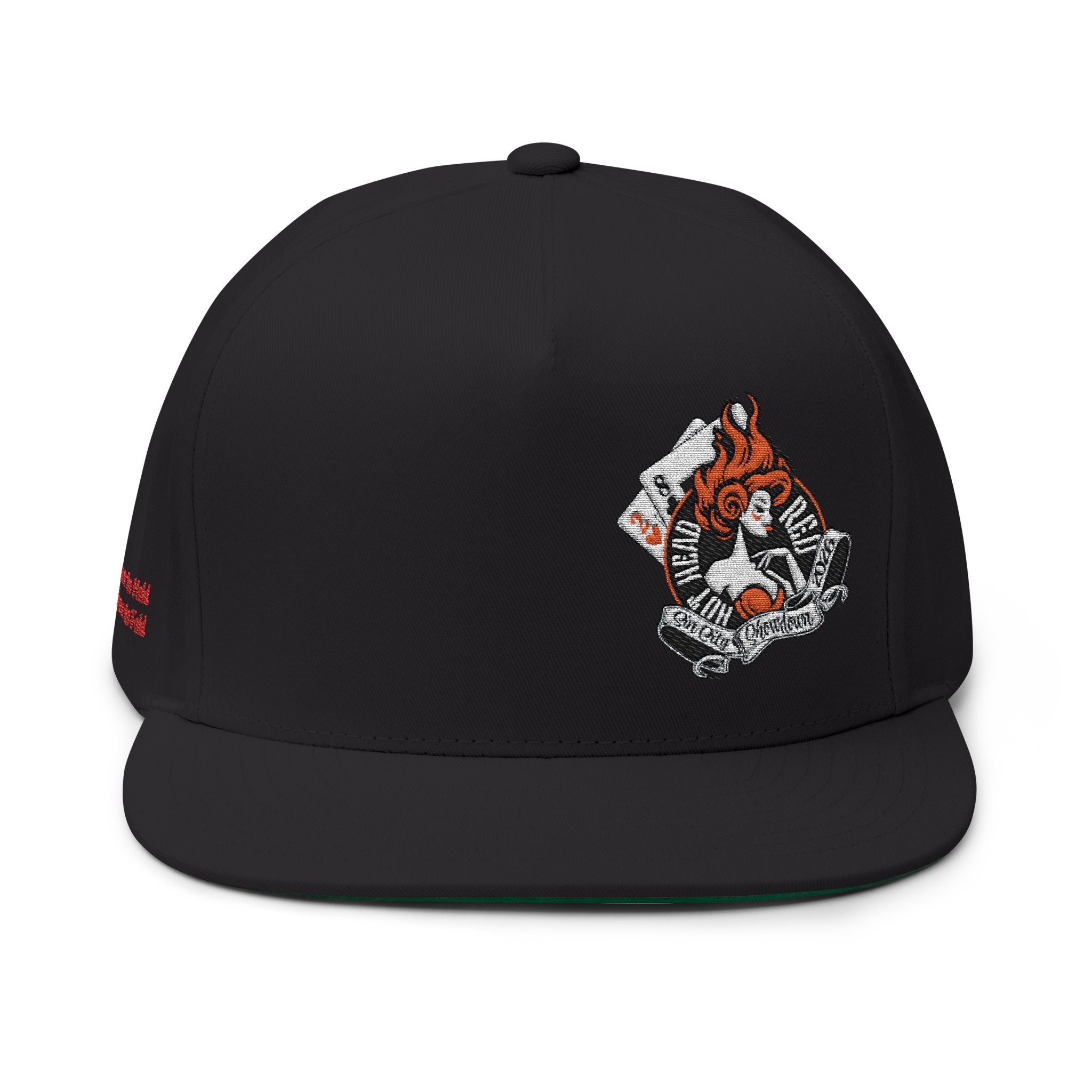 Embroidered HHR Sin City Flat Bill Cap