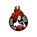 Hot Head Red Kiss-Cut Sticker