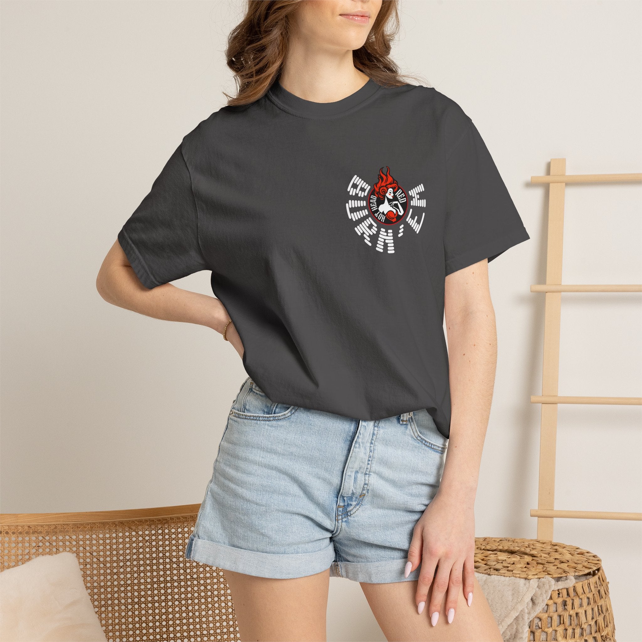 Burn'em If You’ve Got'em — Retro Sketch Pinup Car Racing T-Shirt