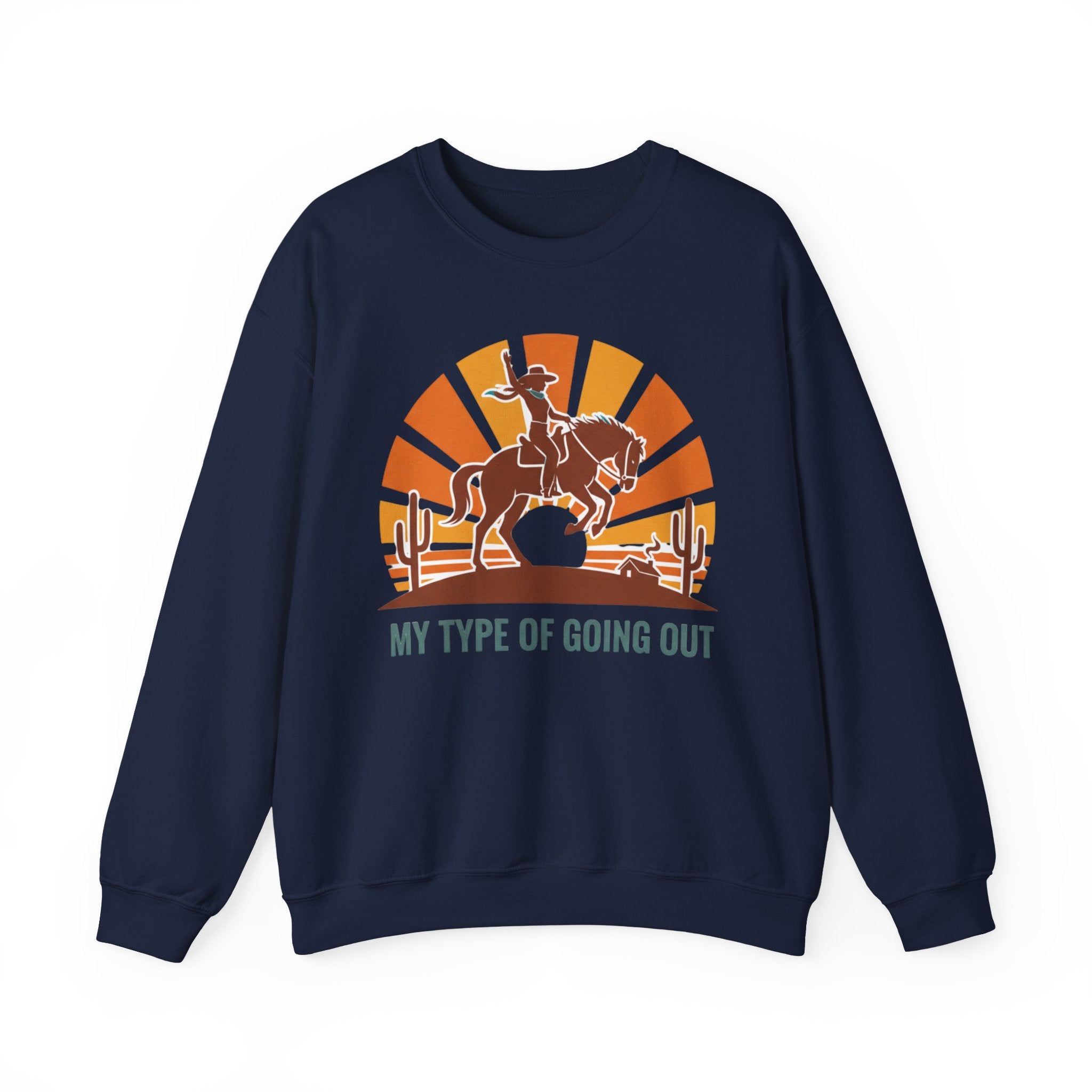 "My Type of Going Out" Crew Neck | Sweater