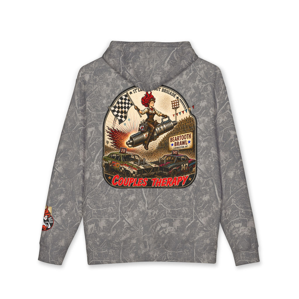 Hot Head Red Vintage "Go Fast Don't Die" Hoodie