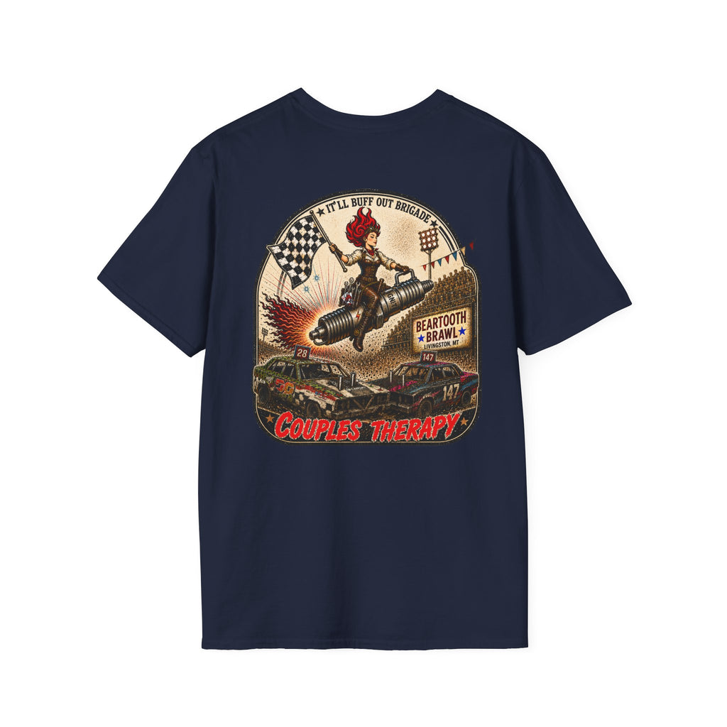 "Go Fast Don't Die" Derby Graphic T