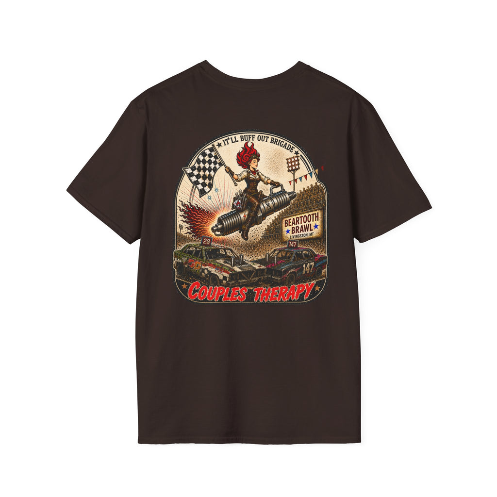 "Go Fast Don't Die" Derby Graphic T