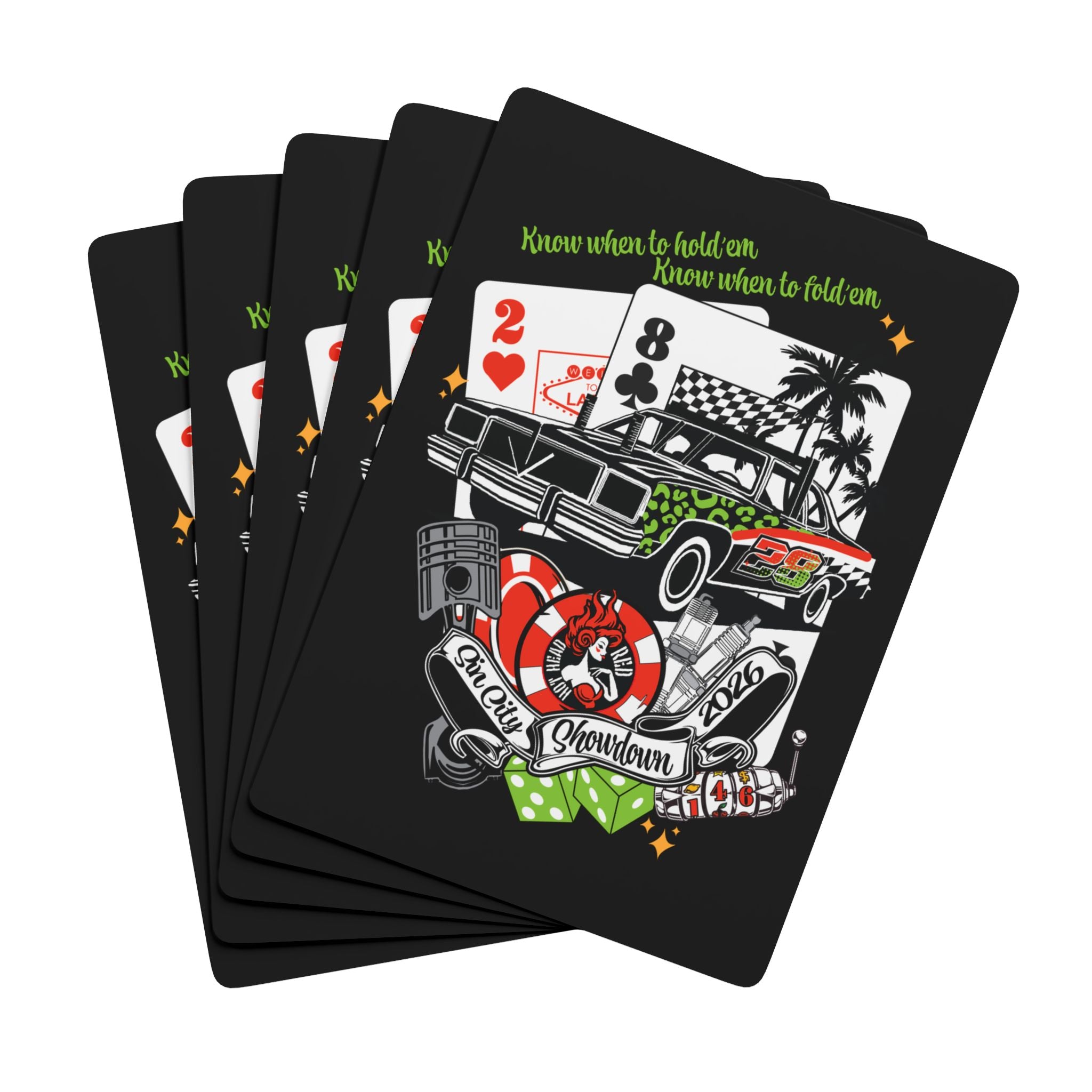 Sin City Playing Cards — Classic Ace Spade Deck