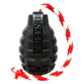 USA-K9 Magnum Grenade - Black Magnum Rubber Chew Toy for Extreme Chewers | USA Made